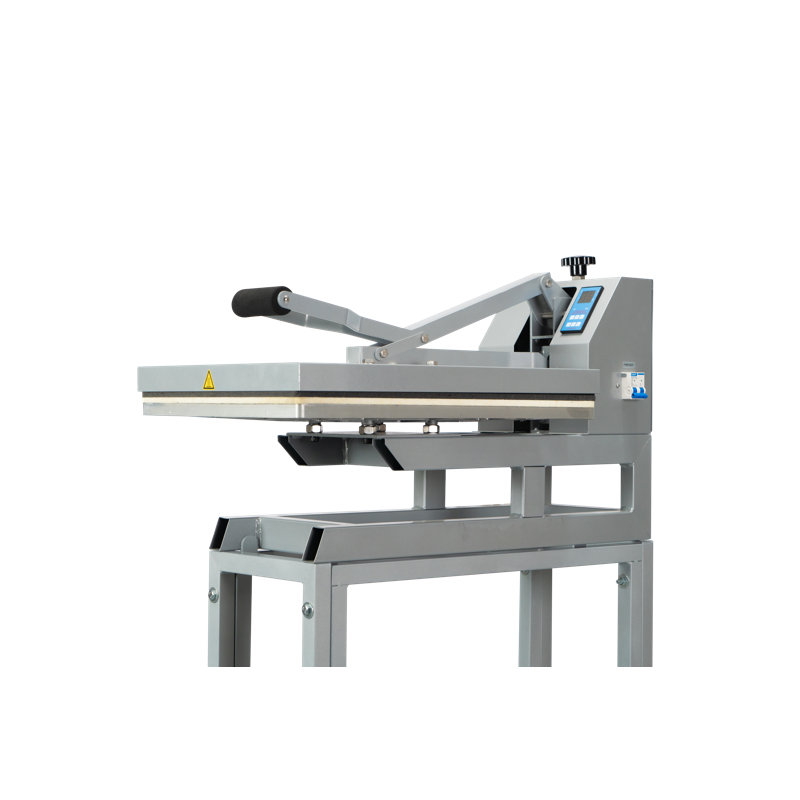 Presse à chaleur manuelle professionnelle 24 avec positionnement infrarouge et puissance de 2 000 W pour un transfert sans faille