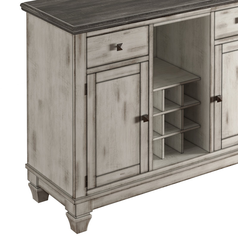 Desma 46.63'' Solid Wood Sideboard