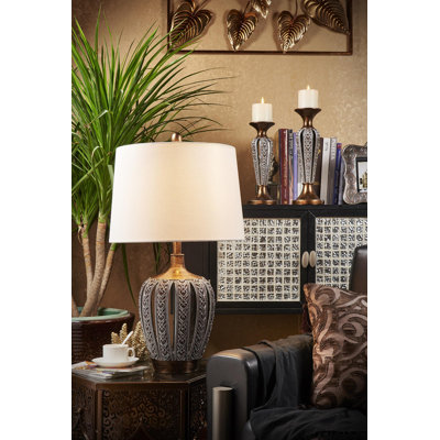 Derverger Resin Table Lamp