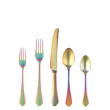 Dolce Vita 5 - Piece Stainless Steel Flatware Set - Service for 1
