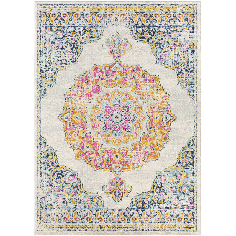 Gorney Oriental Indoor Rug, Rectangle 5'3" x 7'3"