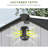 Durable Resin Storage Sheds, Modern Design With Transparent Windows, Perfect For Backyard