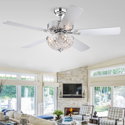Desarae 52'' Ceiling Fan with Light Kit
