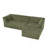 106 Inch L-Shaped Modular Sectional Sofa-676716789