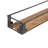 2 Piece Metal Floating Shelf