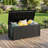 150 Gallon Waterproof Resin Deck Box, Weather Resistant Outdoor Storage Container with Lockable Lid, Hydraulic Lift, 550 lbs Support for Patio Cushions, Garden Tools, Pool Supplies-134543071