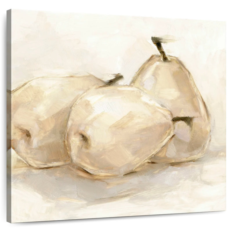 Yarlin White Pear Study II, 10" H x 10" W