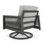 Chaise berçante d'extérieur avec coussin Sunbrella Townsend-2024388983