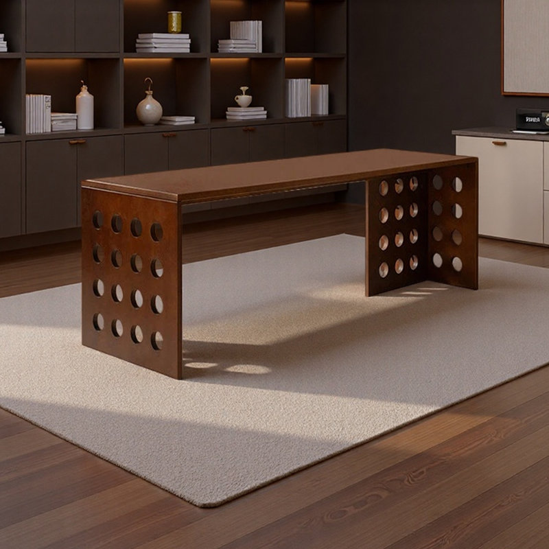 Rectangular office table, 29.53" H x 55.12" W x 27.56" D