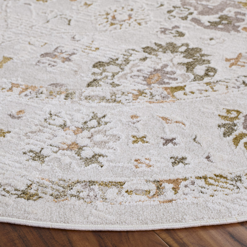 Tapis oriental performance Leonette 516 Leonette, Rond 6 pi 7 po