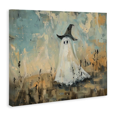 Halloween, chapeau de sorcière, toile Ghostie, design par Creative Studio