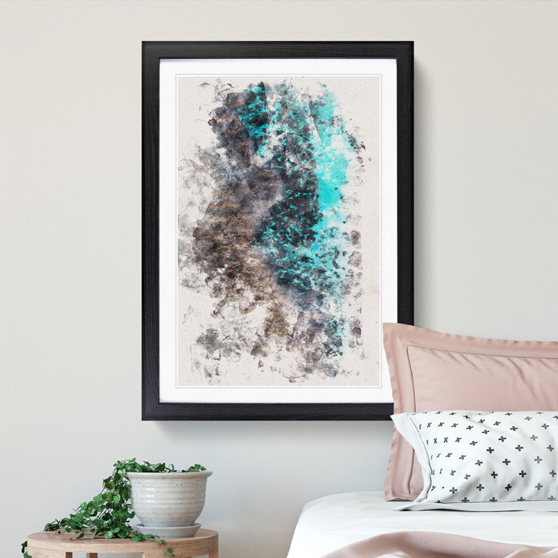 Beach Dreams - Framed Print, Black Framed, 33cm H x 24cm W x 2cm D