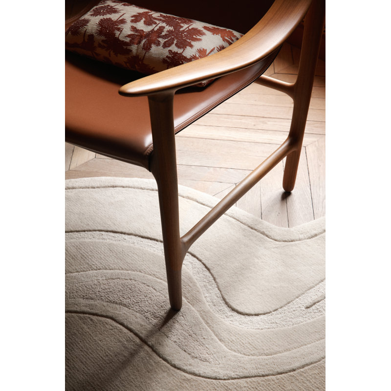 Sahara, Novelty 6'7" x 7'10", White
