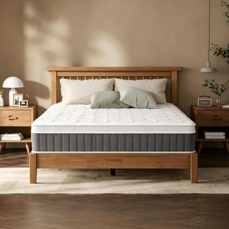 30cm Medium Gel Memory Foam Pocket Sprung 2000 Mattress, Kingsize (5')