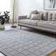Mallory Handmade Wool Gray Rug