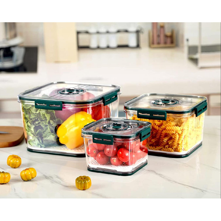 Fridge Organizer For Vegetable And Fruit, Refrigerator Storage Box