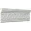 4"H x 1"P x 94 1/2"L, (4 3/4" Repeat), Versailles Flower Blossom Chair Rail (8-Pack)