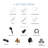 Moen Ronan Single Handle Tub/Shower with Magnetix Rainshower, Valve Included-74938713