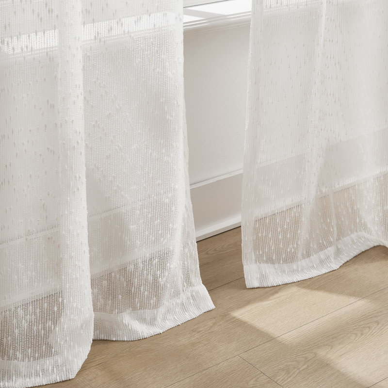 Paire de rideaux transparents Aileen