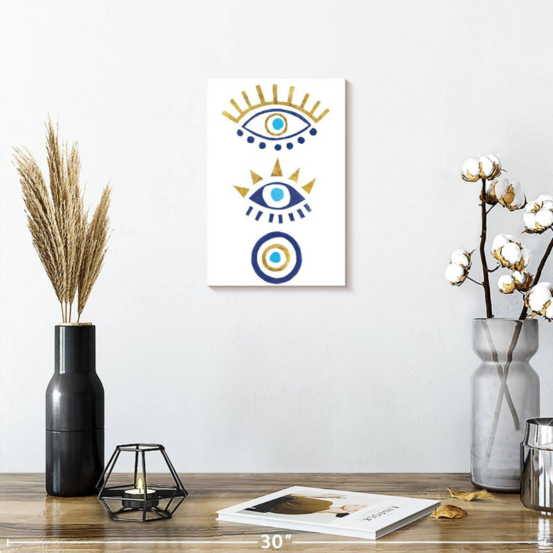 Adella Evil Eye, H 12 po x l 8 po