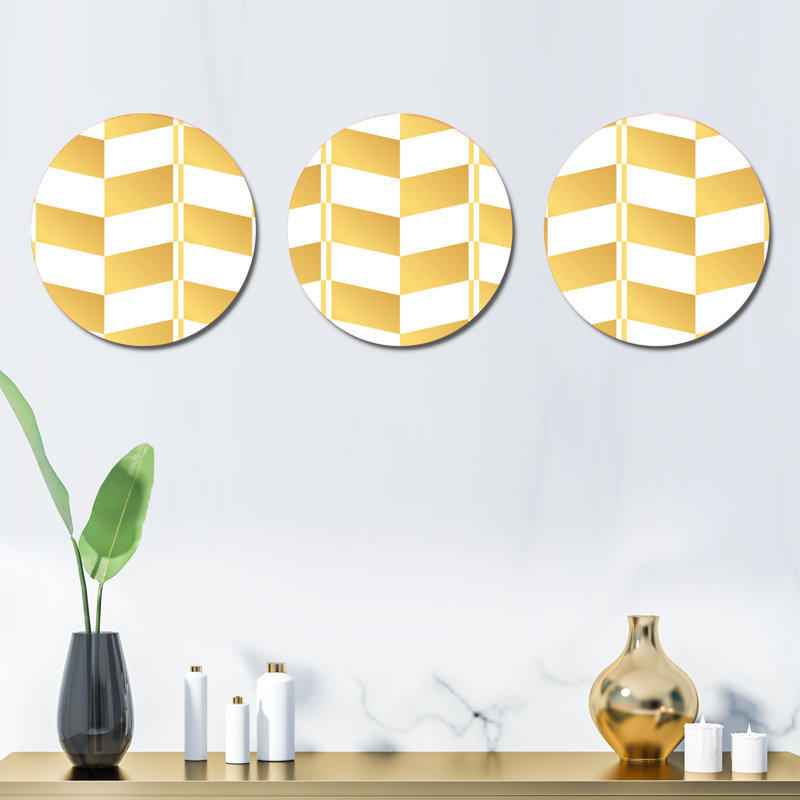 Abstract Wall Decor on Metal