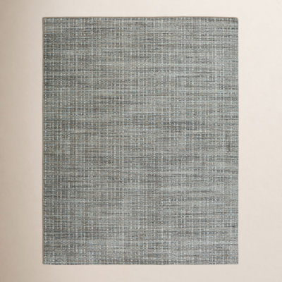 Romee Gray Hand-Woven Striped Rug