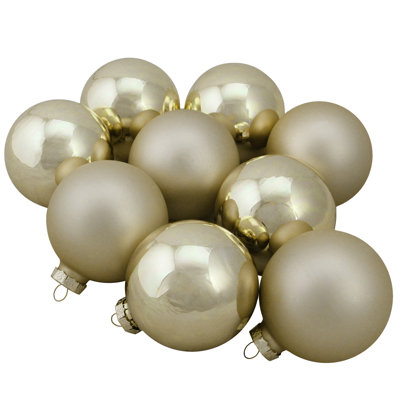 Ornement boule de Noël en verre