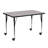 Goddard Mobile 24''W x 48''L Rectangular HP Laminate Activity Table - Adjustable Legs-12526310-40433198