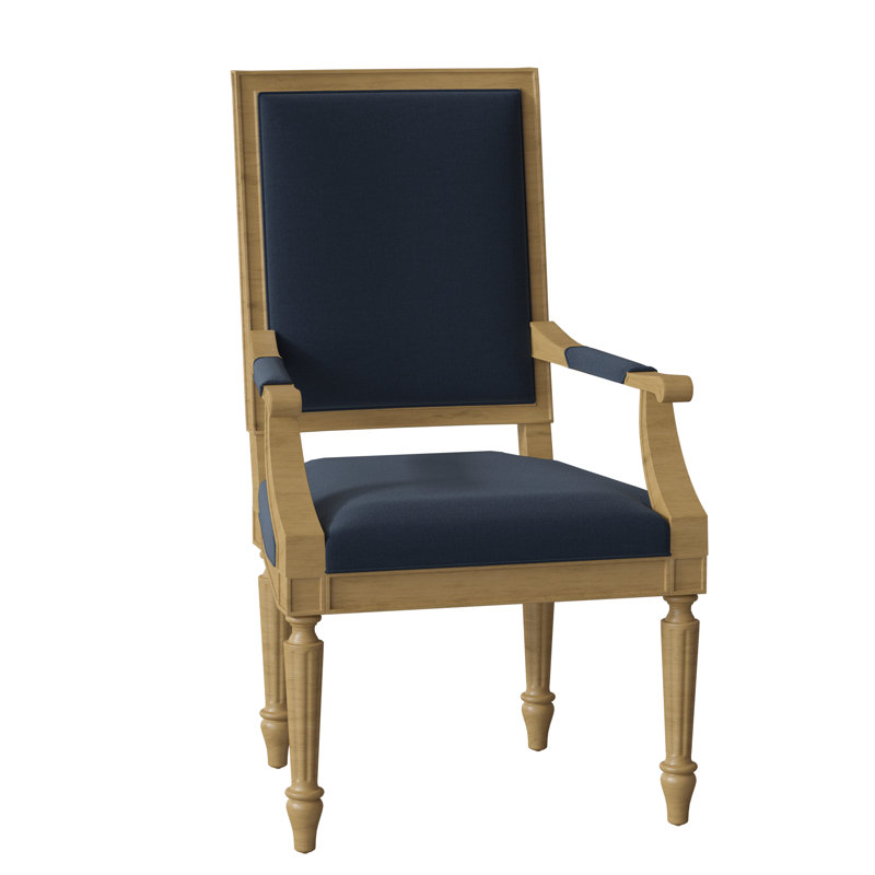 Fauteuil rembourré Lila, 8789 Indigo, Montego Bay