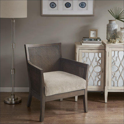 Fauteuil d'appoint tissé Cane pour adultes, siège de chaise Cane moderne pour le salon, plusieurs options de couleurs
