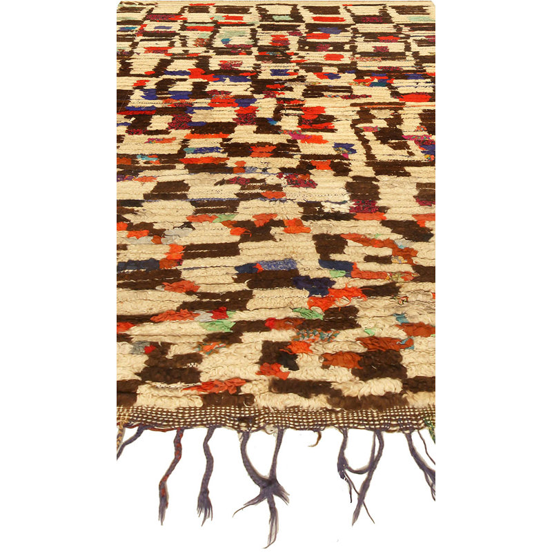 One-of-a-Kind Rectangle 4'5" X 7'4" Hand Knotted Area Rug