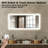 Naliyah Flat Wall Mirror-1661761567