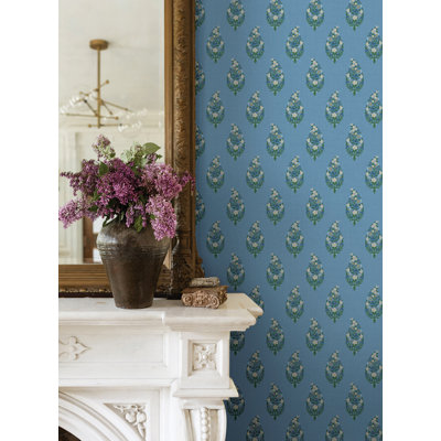 Papier peint motif cachemire
