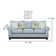 Amicon 87'' Upholstered Sofa