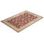 Tapis rouge noué à la main de conception unique 6 pi 3 po x 8 pi 3 po Satones