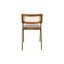 Chaise d'appoint brun clair