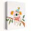 Dreaming Party Koala Peaceful Abstract Contemporary Koala Tree Landscape Wall Art Print by Mathieu - Wrapped Canvas Print-569846539