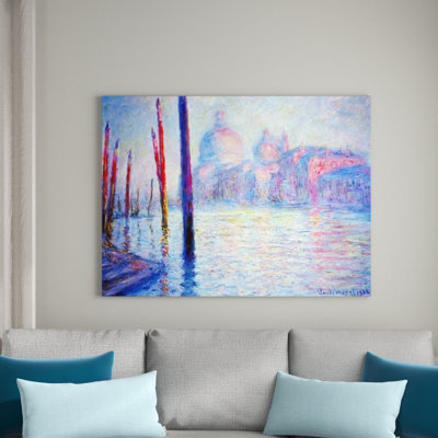 Claude Monet - Wrapped Canvas Painting