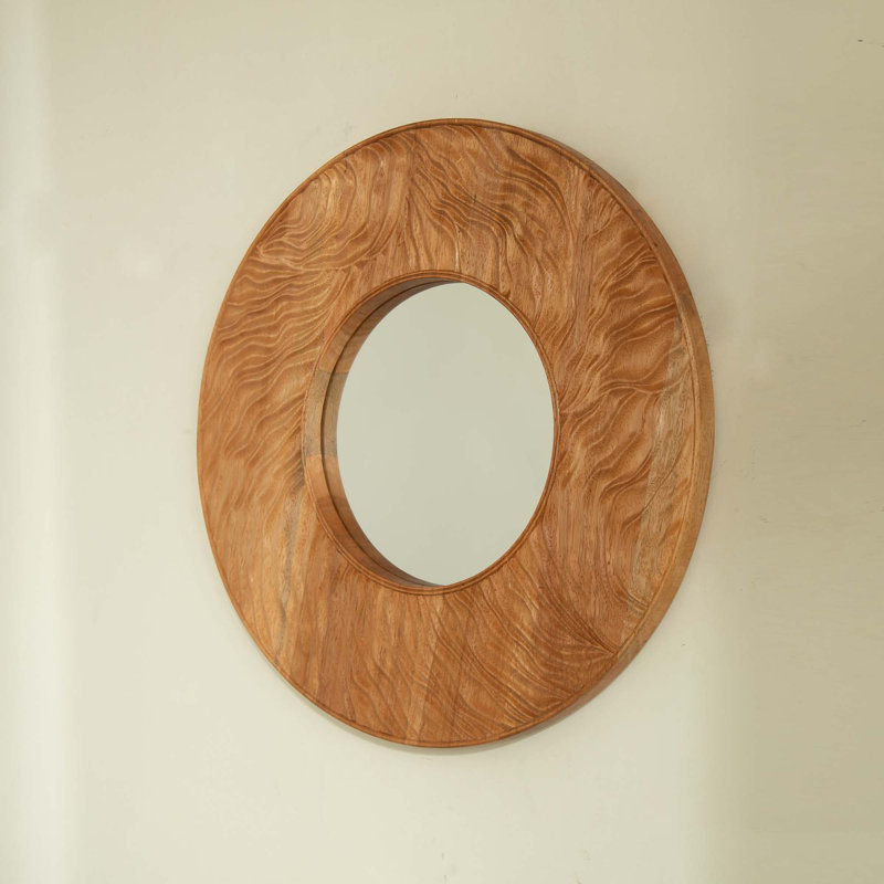 24" Wall-Mounted Ring Mirror