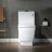 Dual-Flush Elongated One-Piece Toilet-58713037