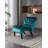 Comfortable Velvet Armless Accent Chair For Various Rooms, Enhancing Interior Style-1317650998
