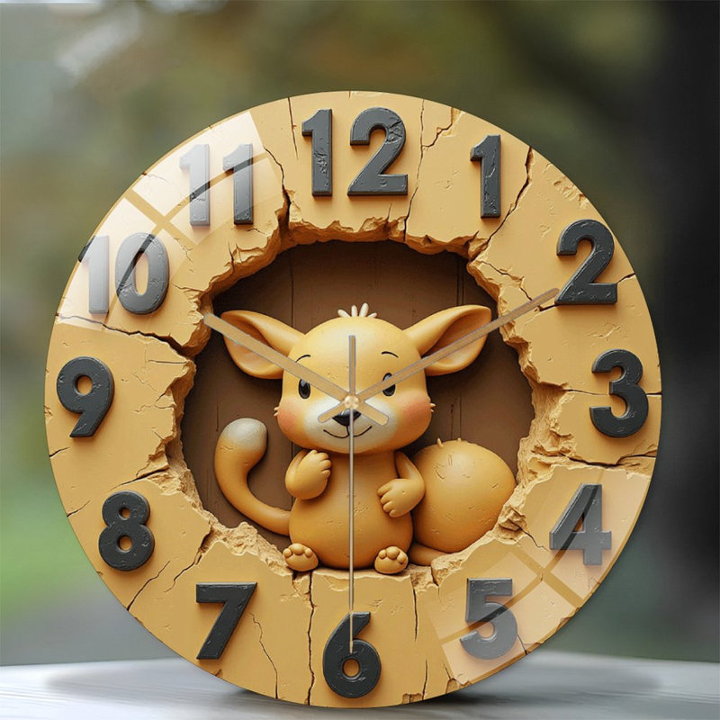 Horloge murale 12 po