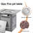 28" 50000 BTU Silver Outdoor Propane Gas Fire Pit Table-2016910188