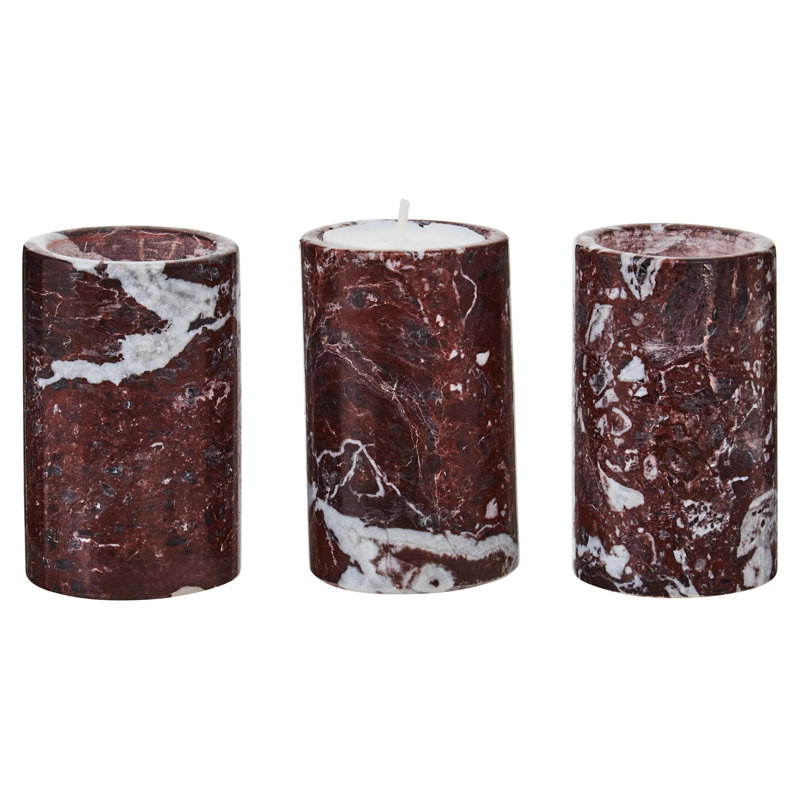 Brenlee Marble Tabletop Tealight Holder