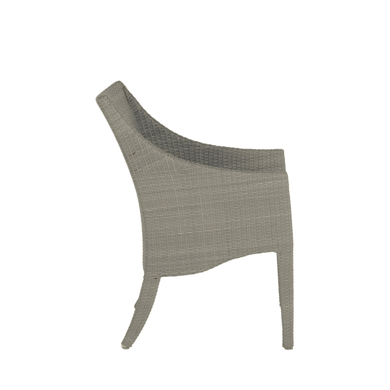 Athena Plus Patio Dining Armchair, Oyster