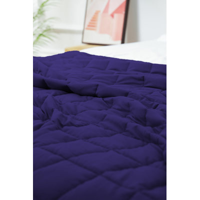 	Weighted Blanket for Adults/Teens Cooling Heavy Blanket for Sleeping, Relieves Anxiety