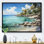 «Dominicain Serenity in Saona», reproduction sur toile