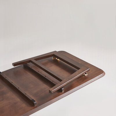 Wooden Coffee Table with Storage Shelf