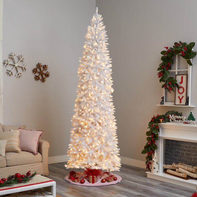 Lighted Artificial Christmas Tree, 10'
