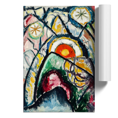 Painting by Marsden Hartley - Frameless Print